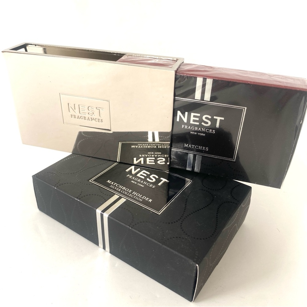 Nest Fragrances Matchbox Holder Set.New in Box